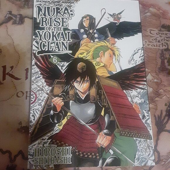 Nura Rise of the Yokai Clan vol 6 Hiroshi Shiibashi 1st printing Viz manga book - Picture 1 of 4